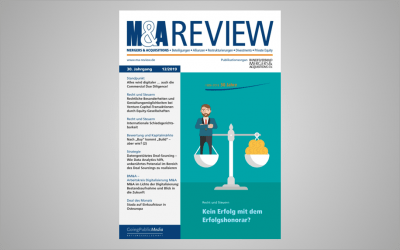 M&A REVIEW ARTIKEL: ALLES WIRD DIGITALER … AUCH DIE COMMERCIAL DUE DILIGENCE!