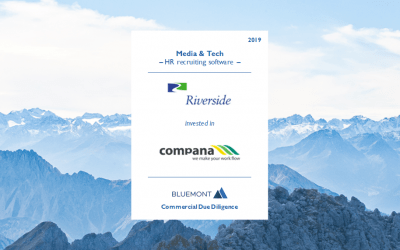 BLUEMONT CONSULTING UNTERSTÜTZT RIVERSIDE IM RAHMEN DES ERWERBS VON COMPANA