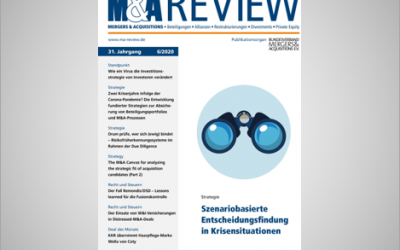 NEUER M&A REVIEW ARTIKEL: WIE EIN VIRUS DIE INVESTIONSSTRATEGIE VON INVESTOREN VERÄNDERT