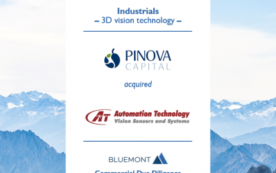 BLUEMONT UNTERSTÜTZT PINOVA CAPITAL BEI AKQUISITION IM BEREICH 3D & INFRAROT SENSORIK MIT CDD