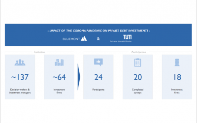 Neue Bluemont Studie erschienen: Einfluss von COVID-19 auf Private Debt Investitionen