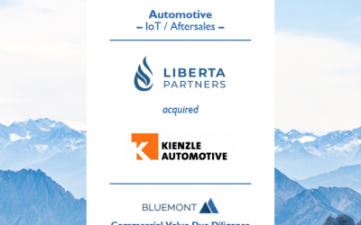 Bluemont unterstützt Liberta Partners bei der Übernahme der KIENZLE Automotive GmbH mit Commercial Value Due Diligence