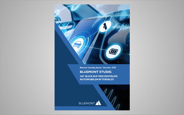 Neue Bluemont Studie: Automobiler Aftersales hinkt bei der Digitalisierung deutlich hinterher!