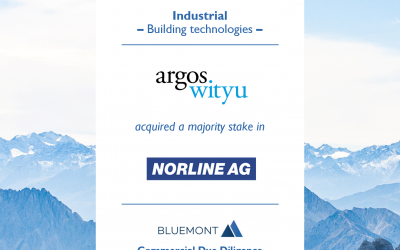 Bluemont unterstützt Argos Wityu bei der Übernahme der Norline AG mit einer Commercial Due Diligence