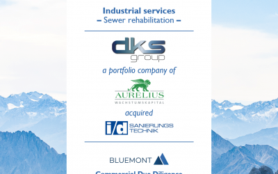 Bluemont unterstützt die DKS Group bei der Übernahme der I+D Sanierungstechnik GmbH mit einer CDD