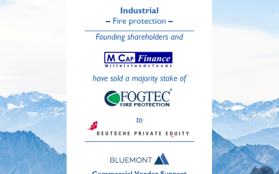 Bluemont supports FOGTEC shareholders and M Cap on majority sale to Deutsche Private Equity with a Vendor Commercial Factbook